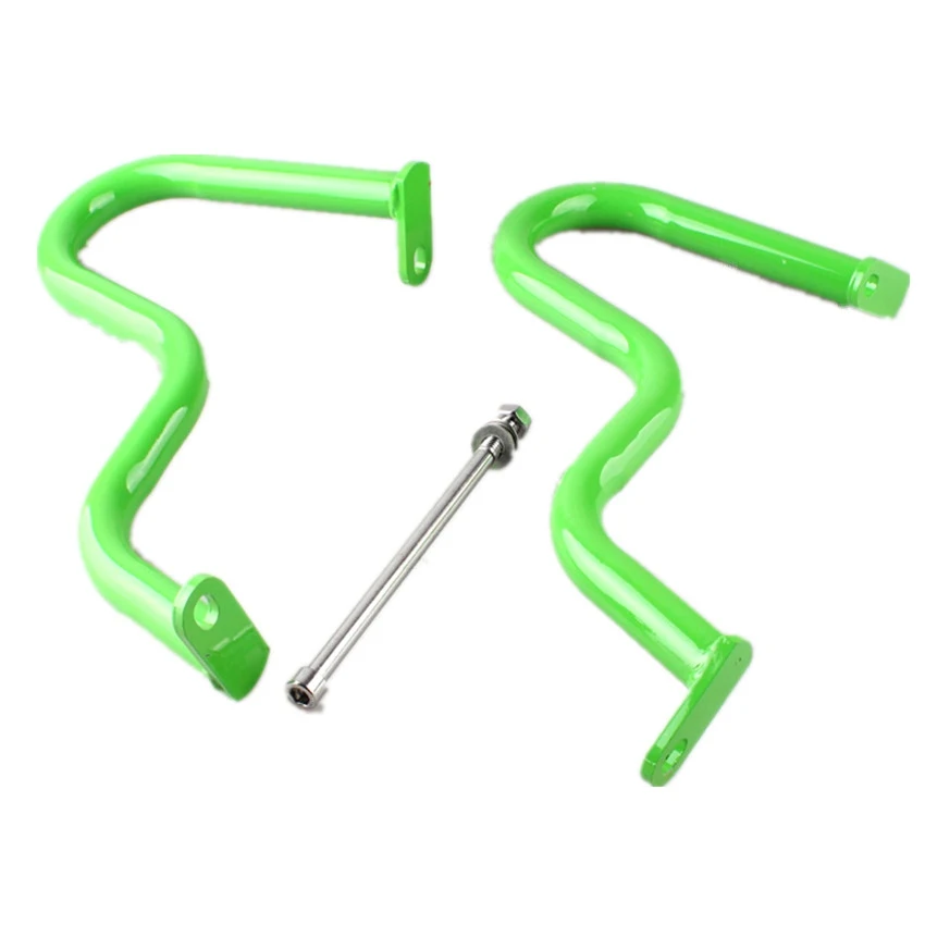 

Engine Crash Steel Bars Guard Protection For Kawasaki ER-6N 2012 2013 2014 2015 Green Motorcycle Accessories