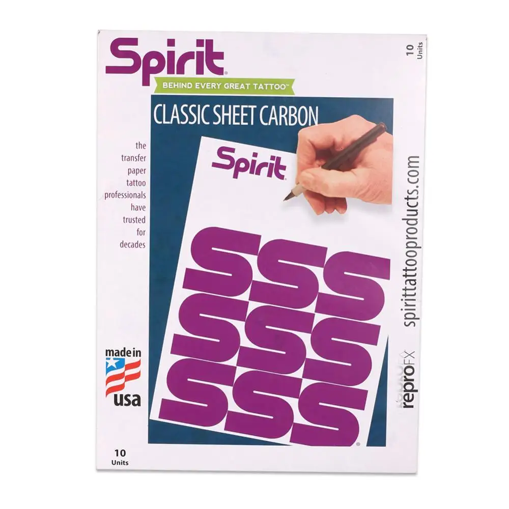 

Tattoo Stencil Transfer Carbon Paper Top 10 pcs A4 Size Body Art Tattoo Supplies