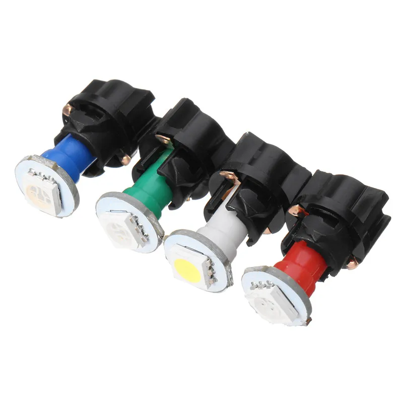 10 шт. T5 74 PC74 1 SMD твист розетка инструмент кластер приборной панели светильник