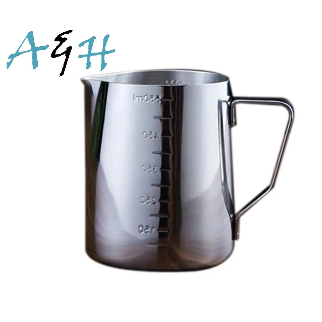 

Stainless Steel Milk Coffee Frothing Pitcher Handle Milk, etc can help you lot ways. Home Party Restaurant
