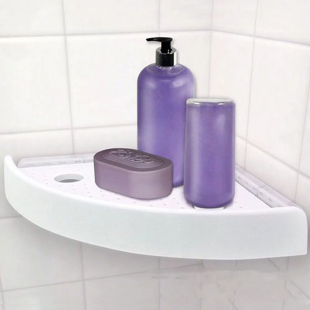 الحمام الجرف Qrganizer اقتناص الرف رف زاوية العلبة الحمام البلاستيك رف زاوية دش تخزين حامل حائط الحمام الجرف Qrganizer اقتناص الرف رف زاوية العلبة الحمام البلاستيك رف زاوية دش تخزين حامل حائط