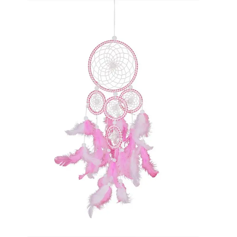 

Innovation Dream Catcher Ethnic-style Feather Wind Chimes Handmade Car Ornaments Pendant Gifts Home Decorations For Products
