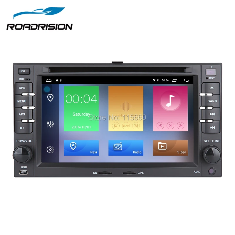 RoadRision Android 8 1 автомобильный DVD Авторадио для Kia Sorento Cerato Sportage Spectra Rondo Carens Optima GPS