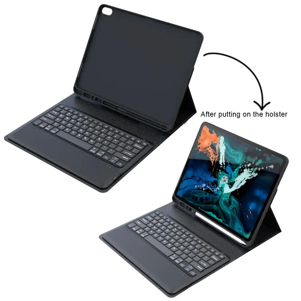 

Wireless Bluetooth Keyboard Flip Stand Case Cover for Apple iPad Pro 12.9inch