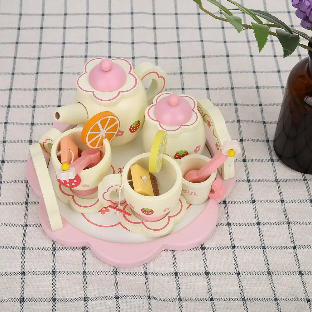 Послеобеденный чай Имитация стойка для десертов ролевые игры игрушки для детей изысканная мини-мебель для моделирования