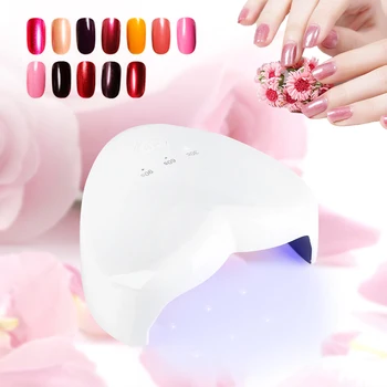 

16W Mini Heart-shaped UV LED USB Cable Gel Lamp Nail Dryer Curing for Nail Polish Art Tools Manicure pedicure Dryer Machine Tool