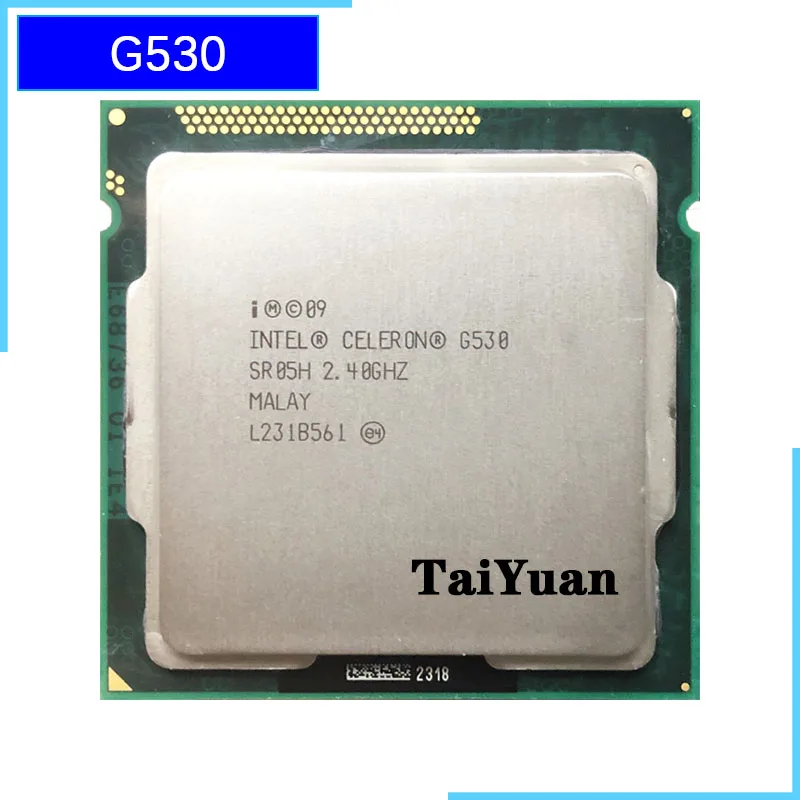 Двухъядерный процессор Intel Celeron G530 2 4 ГГц Мб 65 Вт LGA 1155|Процессоры| |
