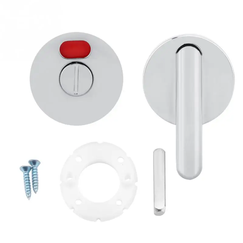 Door Lock Bolt Vacant Engaged Privacy Indicator for Toilet Restroom Bathroom Usein Bathroom
