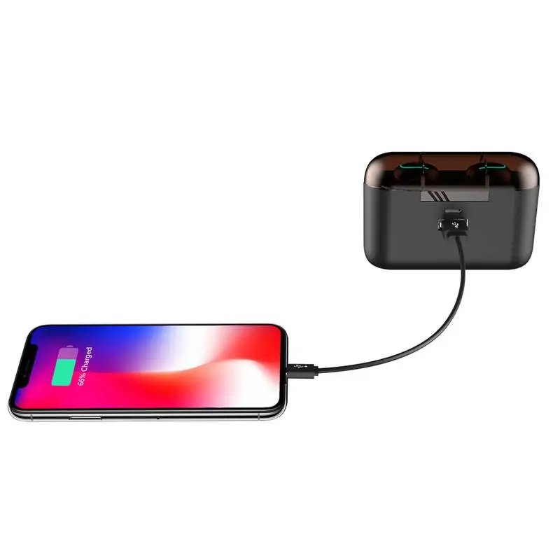 Модные Q32 TWS мини беспроводные наушники Bluetooth гарнитура водонепроницаемые