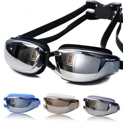 Новый для мужчин женщин анти туман УФ Защита плавание ming очки Professional гальванических водонепроницаемые очки для плавания