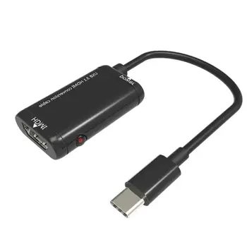 

USB 3.1 Type C USB-C to HDMI Adapter 1080P Male to Female Converter Cable