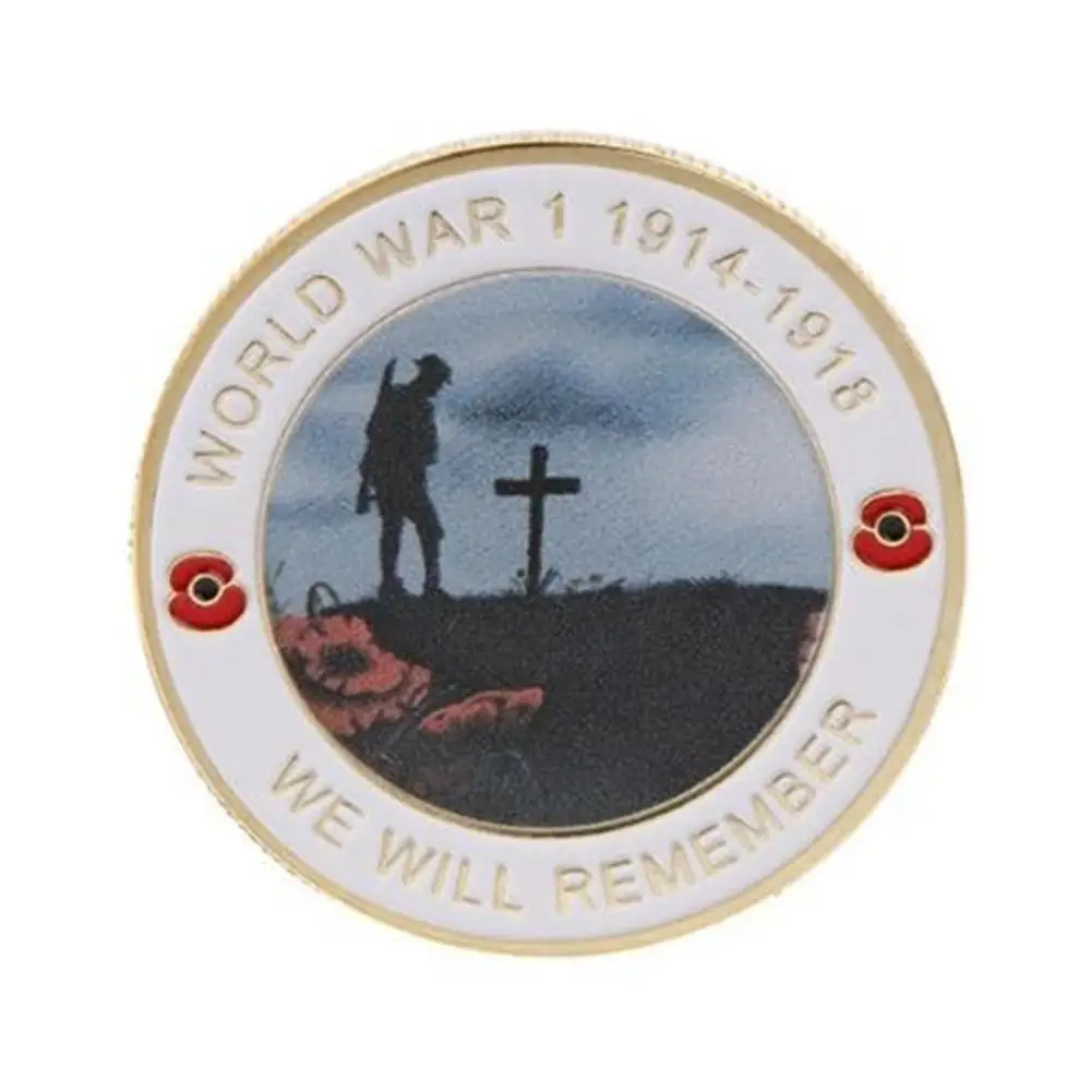 

World War I Commemorative Coin War Commemorative Coin Collection Commemorative Badge Decoration Gift
