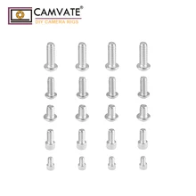 CAMVATE – vis hexagonales en acier inoxydable, 20 pièces, Standard universel, 1/4