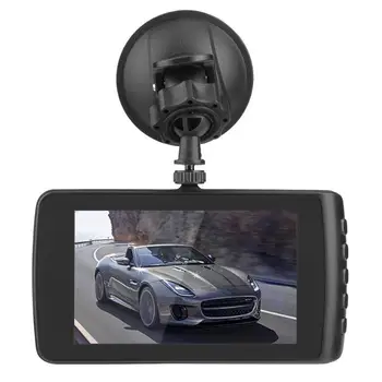 

4in Dual Lens 1080P Car DVR Camera Video Recorder Motion Detection Dash Cam