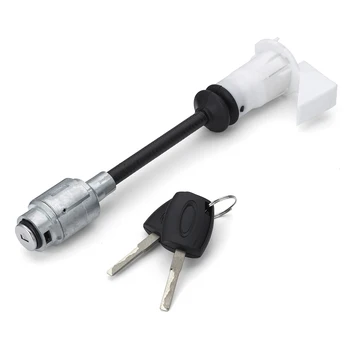 

Car Bonnet Release Lock Set Repair Kit Keys Long Type Rod for Ford for Focus MK2 2004-2012 3M5AR16B970AD 4556337