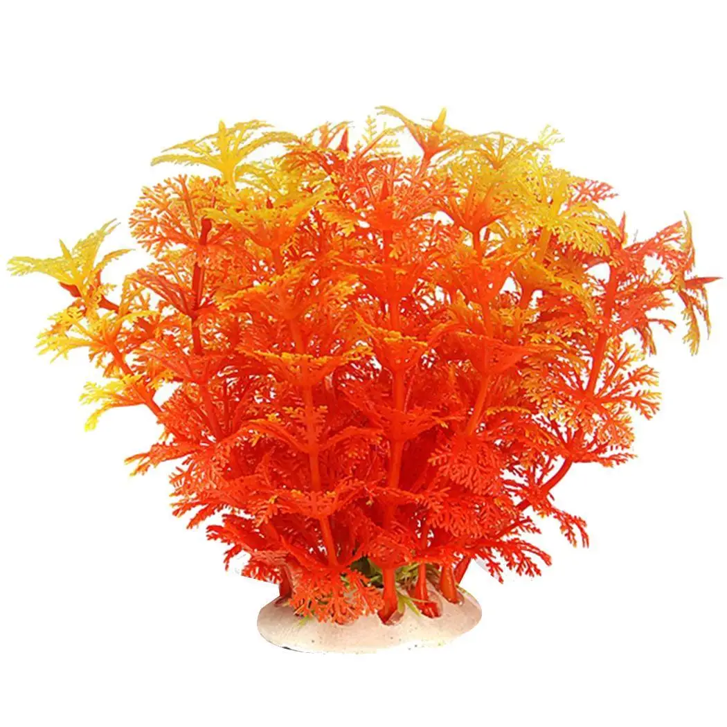 

Artificial Grass Plant Water Grass Fish 58g Landscape Tank Casual 10cm/4inch Plants Aquarium Plant Decoration