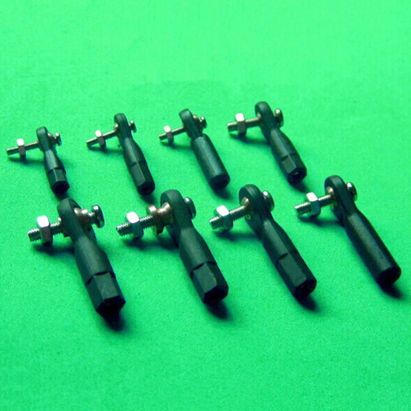 

10Pcs M2 M3 Linkage End Tie Rod End Ball Head For RC Boat Car Airplane Robot