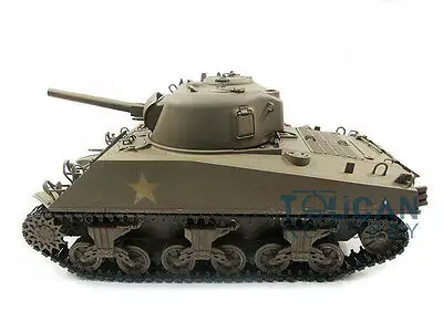 100% металлический Mato 1/16 M4A3 радиоуправляемый танк Sherman инфракрасная отдача