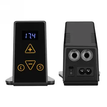 

2 Type Mini Digital LCD Tattoo Machine Power Supply for Tattoo Machine Foot Pedal Permanent Supply equipment ac ac