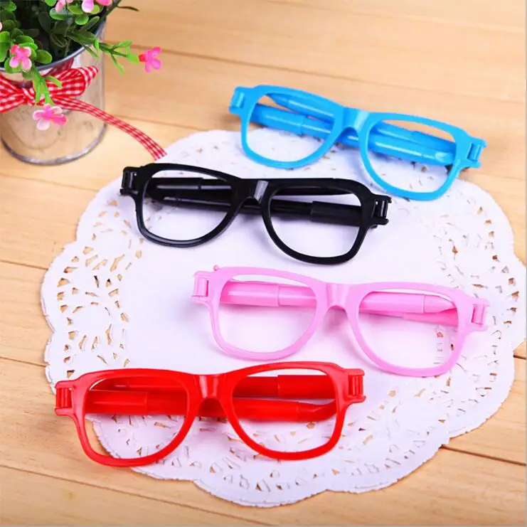 Ellen Brook, 1 шт., корейские канцелярские милые очки, Мультяшные креативные очки, шариковые ручки, школьные офисные принадлежности
