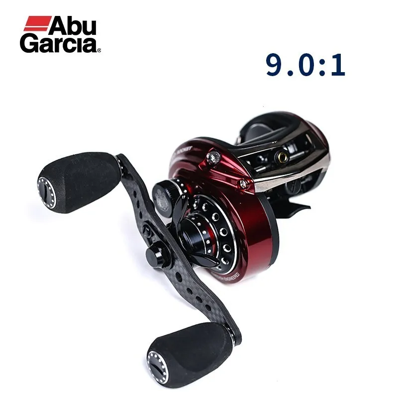 Abu Garcia Brand Revo Rocket Iii Baitcasting Fishing Reel 10+1bb 9.0:1 9kg Low Profile Carbon Matrix Drag System Fishing Reel