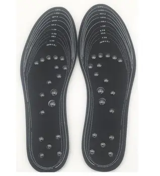 

None Fancy 1 Pair Unisex Memory Cotton Massage Insole Magnetic Therapy Foot Massager Shoe Inserts