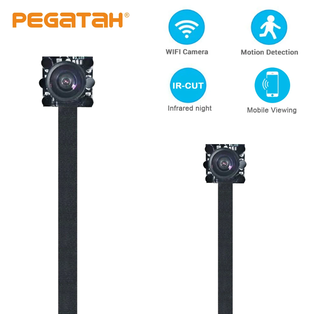 

Mini Wifi wireless Camera HD 2MP wifi P2P video Recording Motion Detection Security Camera hidden surveilla Mini body camera