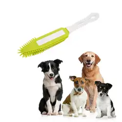 Многоцелевой расческа для Домашние животные, собаки и кошки Расческа Щетка собака для удаления волос грабли гребень инструмент для ухода