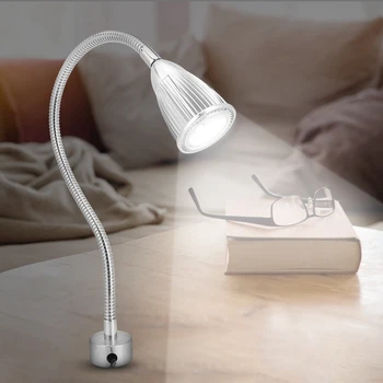 

LED Sewing Light Adjustable IP44 Waterproof Magnetic Base Gooseneck Work Light LED Lamp For Lathe Sewing Manicure With US Plug