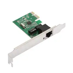 PCI Express PCI-E плата сетевого контроллера 10/100/1000 Мбит/с RJ45 сетевой адаптер