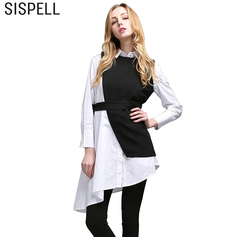 SISPELL 2019 весенний комплект из двух предметов жилет на шнуровке женский костюм