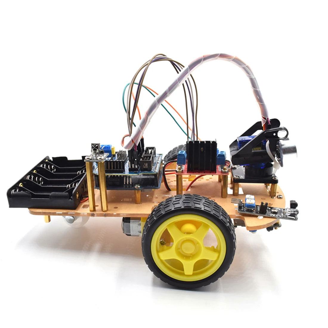 Rowsfire беспроводной пульт дистанционного управления умный автомобиль инфракрасный контроль робот автомобиль для Arduino высоко-обучающая программируемая игрушка для детей и взрослых