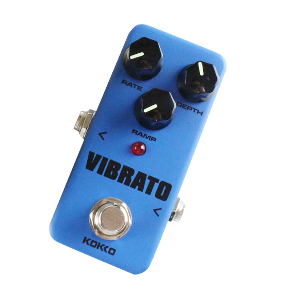 FSTE-KOKKO FVB2 Mini Vibrato Effects Electric Bass Guitar Pedal For Guitarra Ukulele Violin Musical Instruments Parts Accessor FSTE-KOKKO FVB2 Mini Vibrato Effects Electric Bass Guitar Pedal For Guitarra Ukulele Violin Musical Instruments Parts Accessor