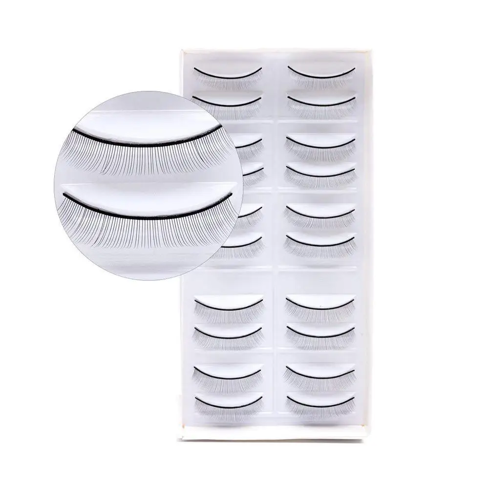 Grafting Eyelashes Extensions Special Practice False Eyelashes Self-Adhesive 10-pair Arcs 8MM Grafting Eyelashes Extensions Special Practice False Eyelashes Self-Adhesive 10-pair Arcs 8MM