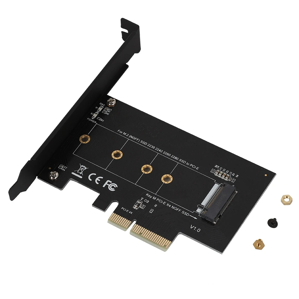 M.2 для PCI-E3.0 X4 карты расширения разъем адаптера конвертер M ключ для M2 NGFF Накопитель SSD с протоколом NVME жесткий диск в продаже