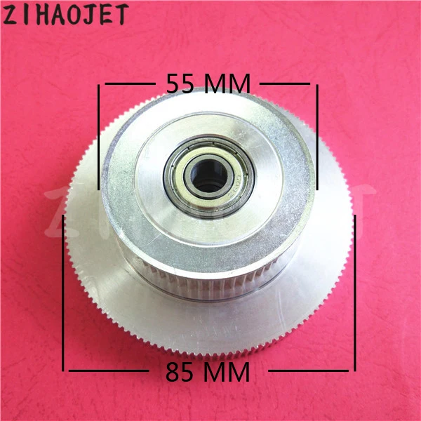 

Wide format plotter spare parts Xuli motor gear double-decked carriage belt gear for Xuli X6 Polar Dika DX5 DX7 head pulley