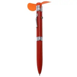 Портативная шариковая ручка 2 в 1 с функцией вентилятора