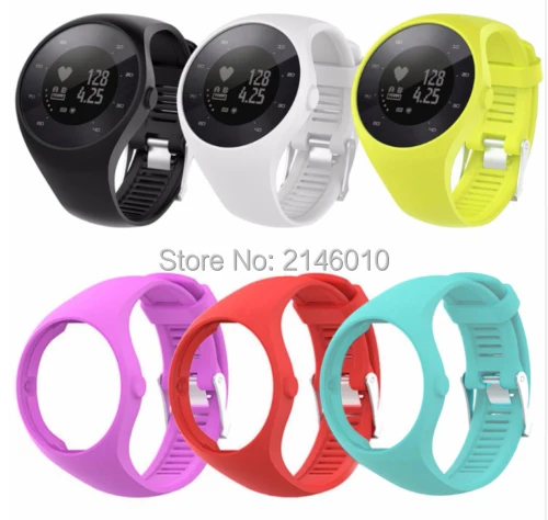 

Replacement Soft Silicone WristBand Watch Band Strap for Polar M 200 M200 USB Charger