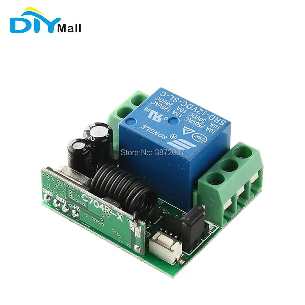 DIYmall DC12V 10A 1 канальный пульт дистанционного управления переключатель