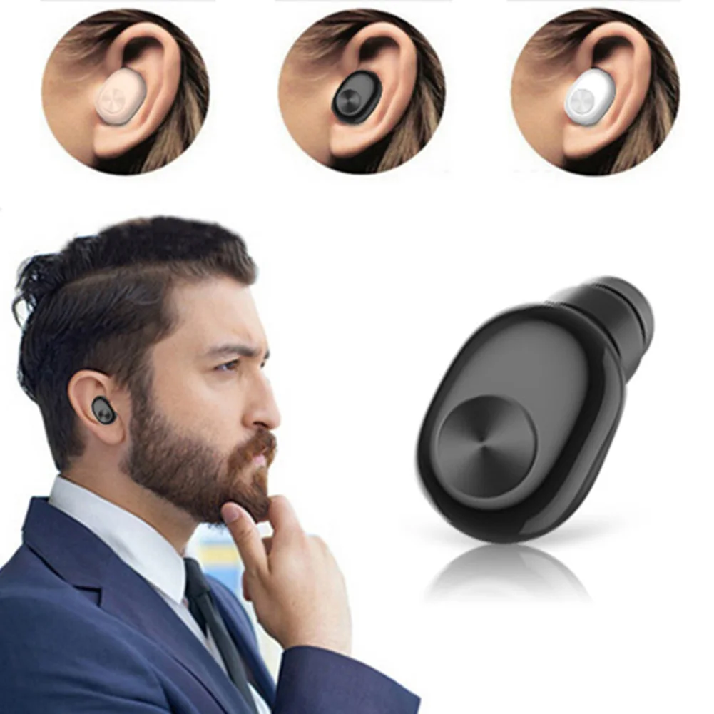 BL1 1 шт мини наушники беспроводные Bluetooth бизнес с микрофоном Спортивная стерео