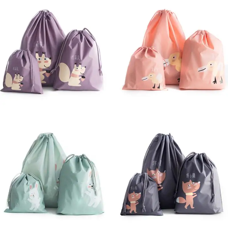 

Waterproof Storage Bag Traveling Laundry Shoes Organizer Bag Drawstring Tote Outdoor Sports Gym Camping Hiking Swimming Bags