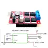 12V/24v/36V 450W H-Bridge Brushed PWM DC Motor Driver Module reversing brake ► Photo 1/4