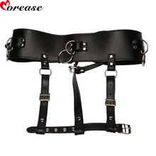 Morease Sexy PU Body Harness Elastic Bondage Sex Toy Erotic BDSM Dildo Belts Women Lingerie Open Vagina Adult Flirting Product