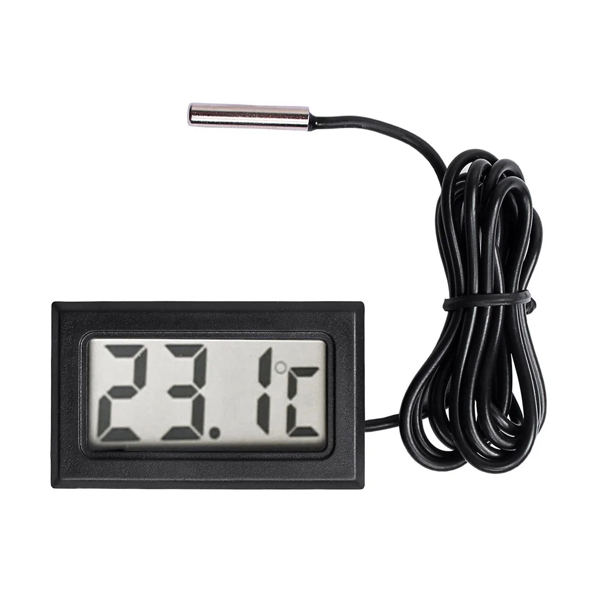 

HHO-NEW Digital LCD Thermometer Temperature Gauge Probe Sensor -50 Celsius TO +110 Celsius Range