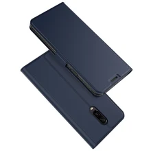 Shockproof Fundas for OnePlus 7 Pro Case PU Leather Flip Stand Wallet Full Body Pocket Cover with Card Holders Magnet Buckle