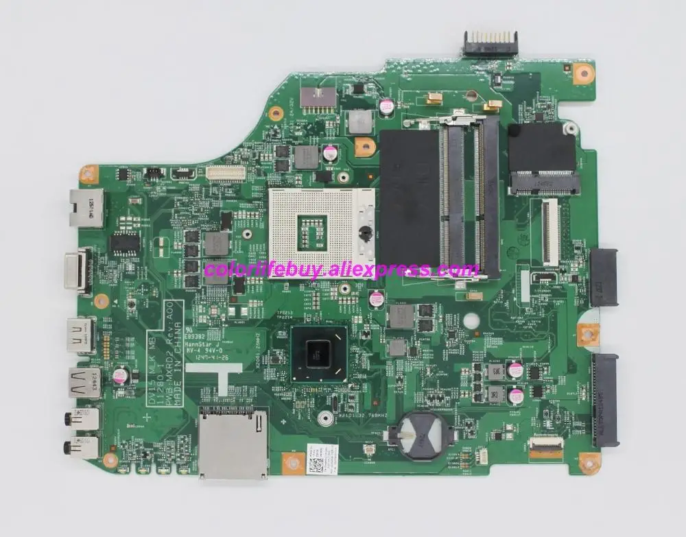 

Genuine CN-0W8N9D 0W8N9D W8N9D DV15 MLK MB 11280-1 MXRD2 DDR3 Laptop Motherboard Mainboard for Dell Inspiron 3520 Notebook PC