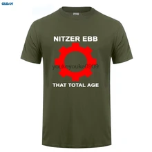 GILDAN Nitzer Ebb That Total Age Men's Black T-Shirt Size S M L XL 2XL Short Sleeves Cotton T Shirt Trend GILDAN Nitzer Ebb That Total Age Men's Black T-Shirt Size S M L XL 2XL Short Sleeves Cotton T Shirt Trend