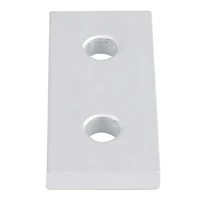 אביזר o Cnc חריטת מכונת M5 בורג האנכי חיבור פלייט-Slot V V Groove לינארית מדריך פלייט חיבור פלייט אביזר O (2)