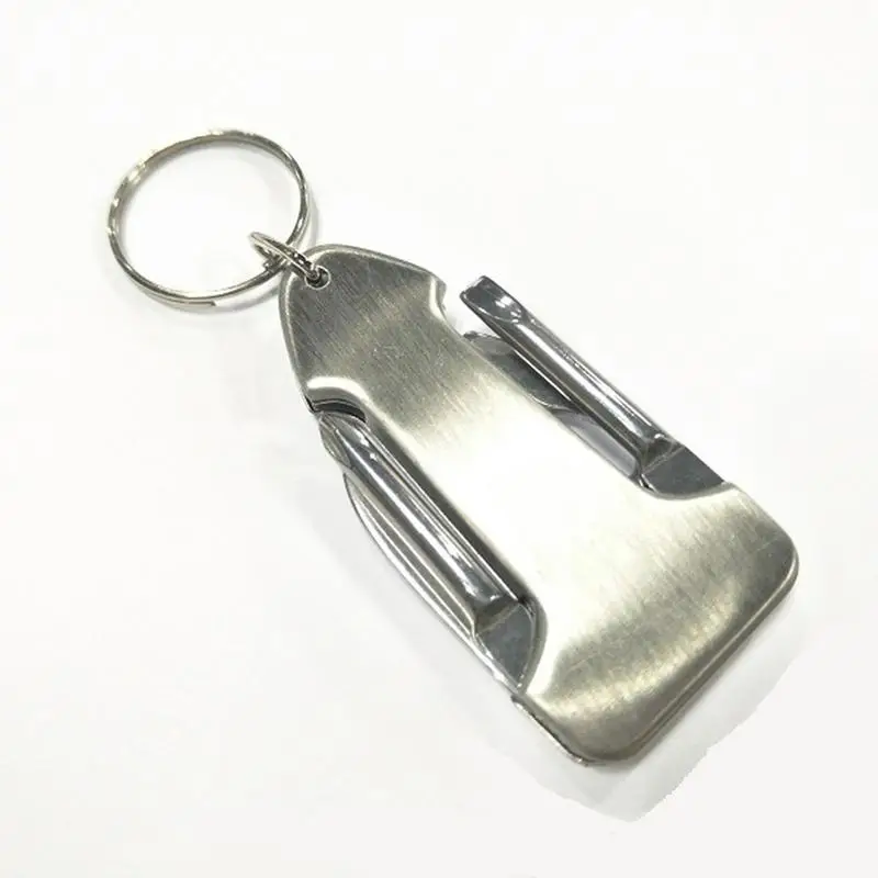 

2018 NEW Outdoor Portable Emergency Equipment Multi-functional Keychain Screwdriver Bottle Opener