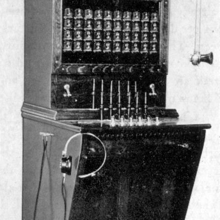 Early Telephone Switchboard 1878 Poster Print by Science Source (18 x 24) | Дом и сад